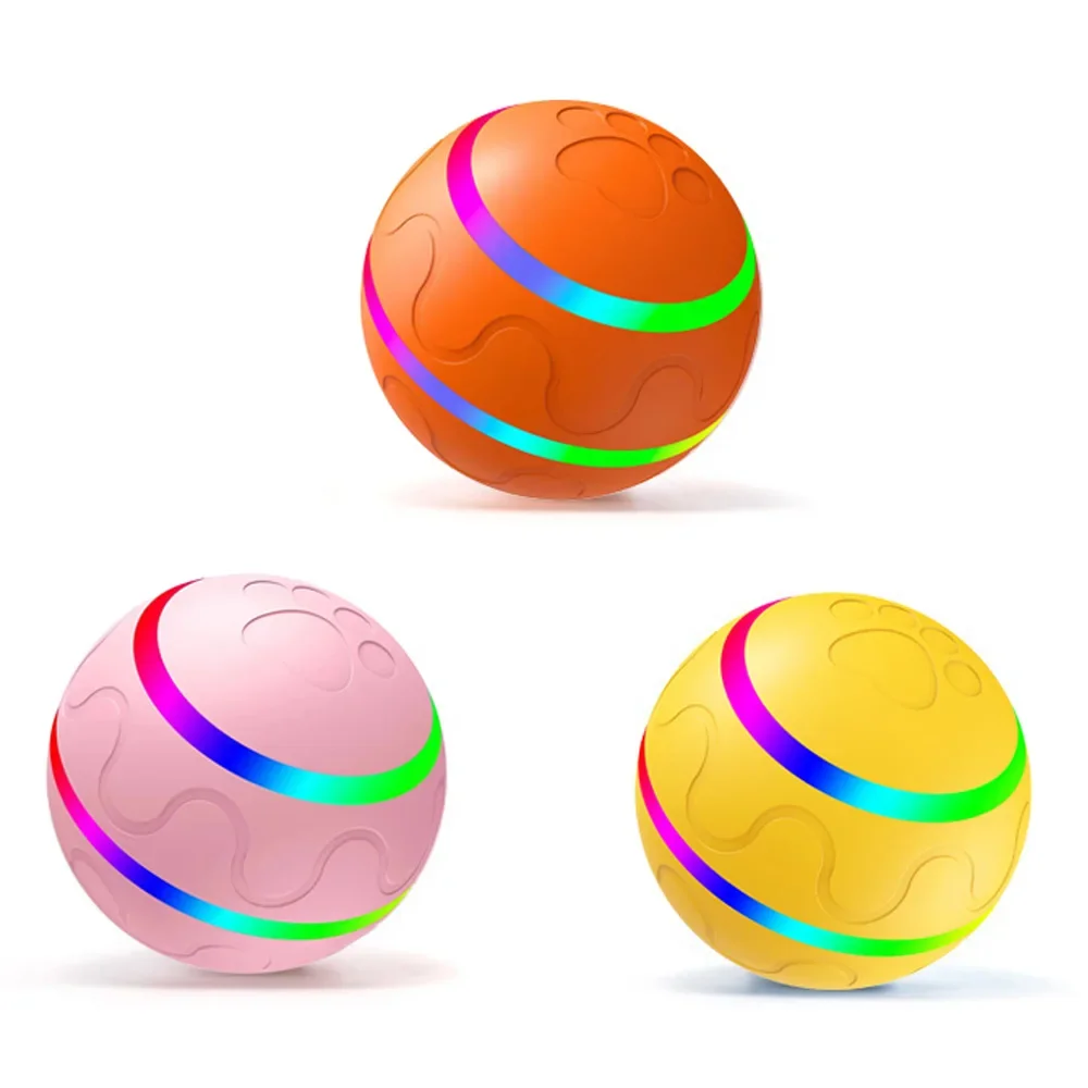 Automatic Pet Ball LED Flashing 2025 - Fetch & Feline™️