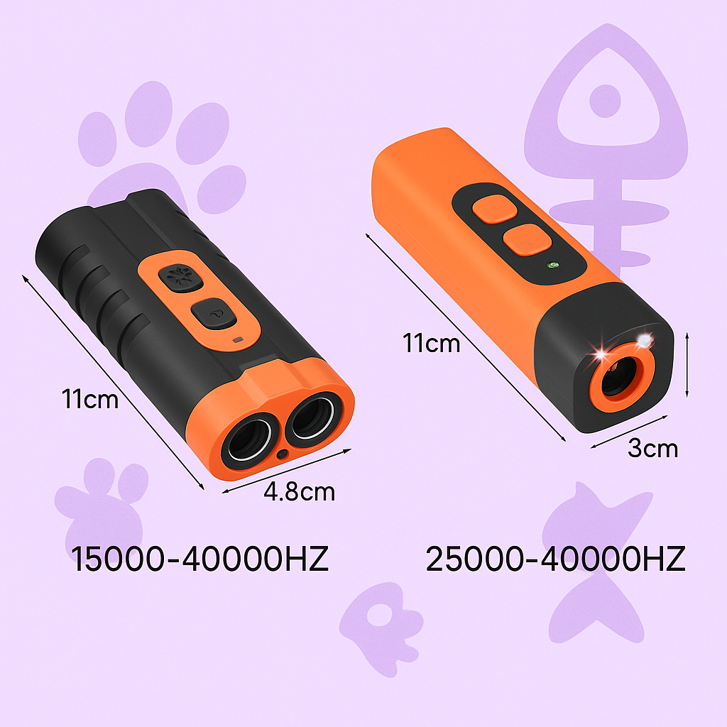 Dog Repeller Ultrasonic Rechargeable - Fetch & Feline™️