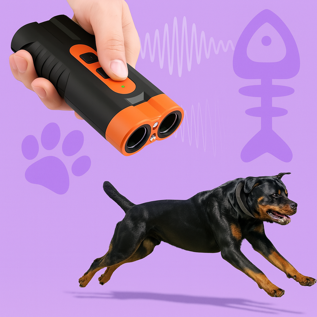 Dog Repeller Ultrasonic Rechargeable - Fetch & Feline™️