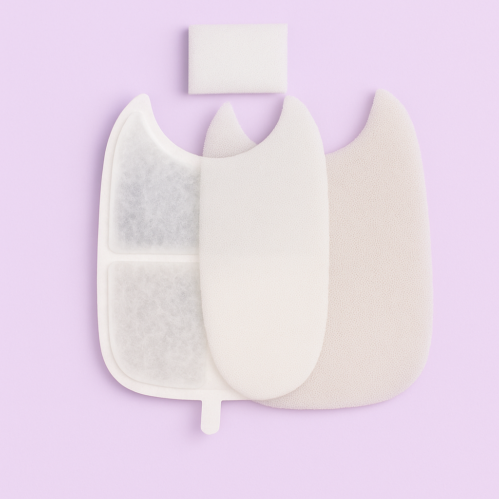 8 Pack Filters + Sponges Replacement Pet Water Fountain - Fetch & Feline™️