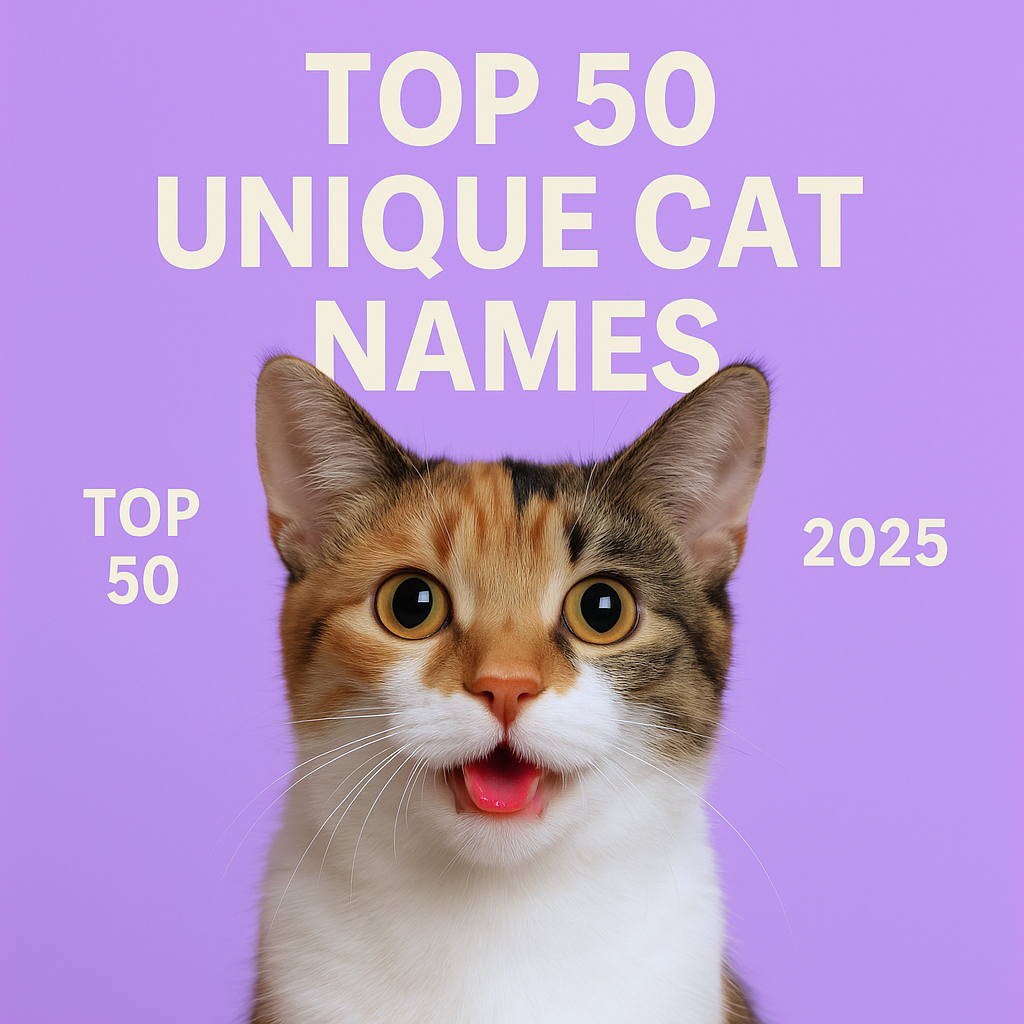 Top 50 Unique Cat Names in 2025 - How to Choose the Perfect One?