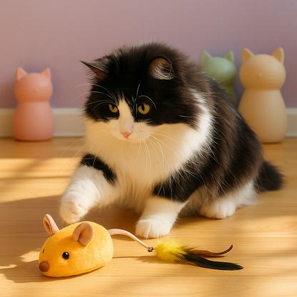 Smart Mouse Cat Toy 2025 - Fetch & Feline ™️