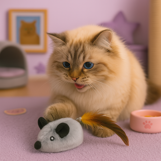 Smart Mouse Cat Toy 2025 - Fetch & Feline ™️