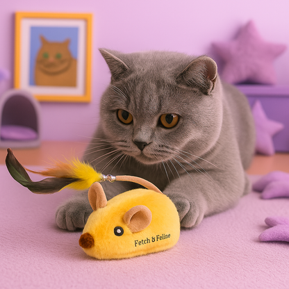 Smart Mouse Cat Toy 2025 - Fetch & Feline ™️