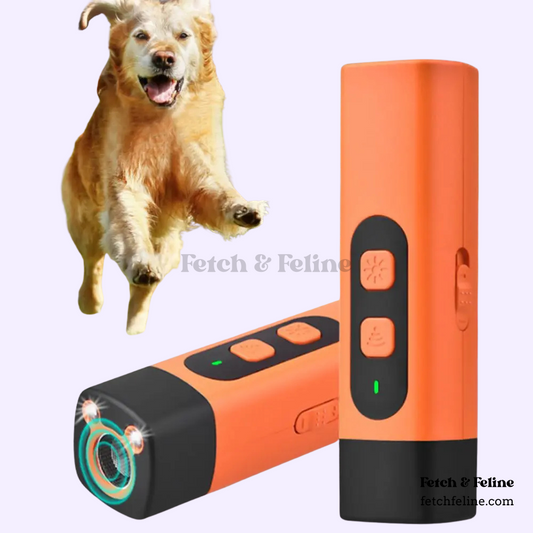 Rechargeable Ultrasonic Dog Repeller - Fetch & Feline™️