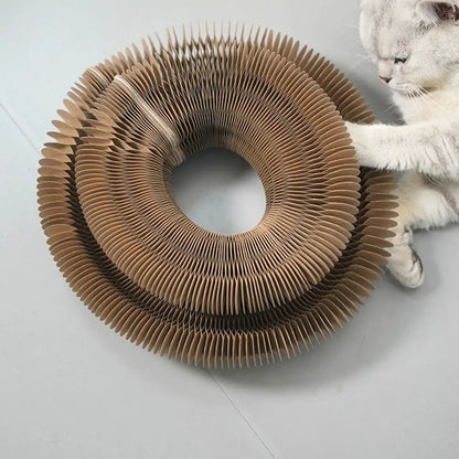 Durable Scratch Board Transformable Cat Toy Water Resistant - Fetch & Feline ™️