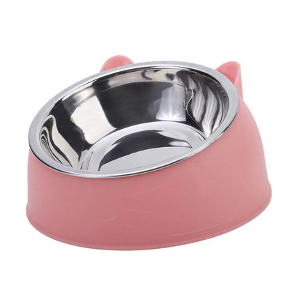 Premium Stainless Steel Bowls for Pet Feeding Drinking  - Fetch & Feline™️
