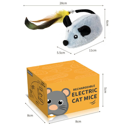 Smart Mouse Cat Toy 2025 - Fetch & Feline ™️
