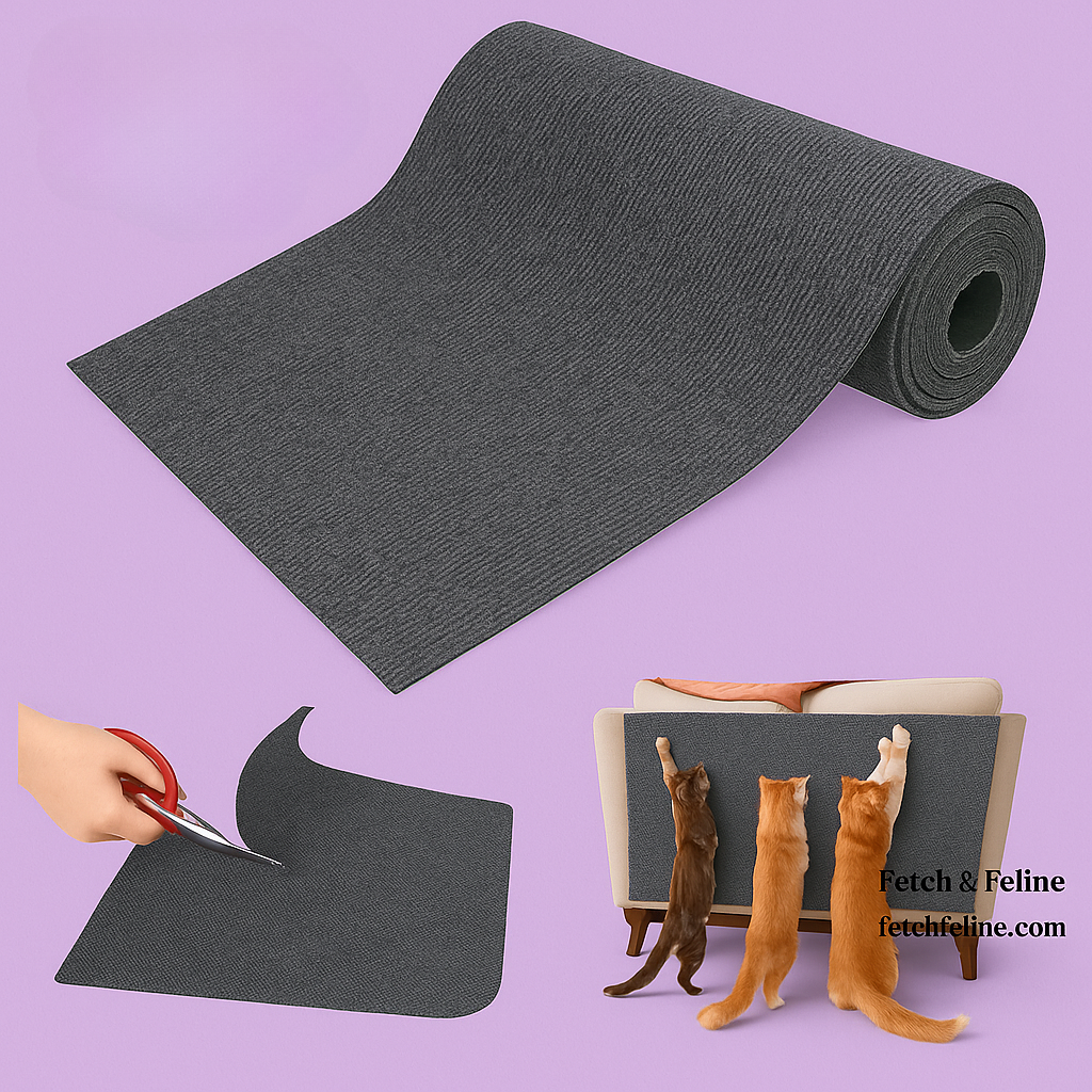 Trimmable Scratching Mat - Fetch & Feline™️