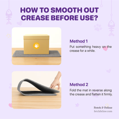 Waterproof Mat Double Layer Litter Non Slip For Cat - Fetch & Feline™️