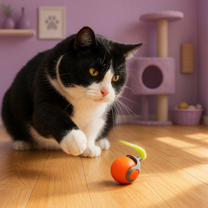 Automatic Balls with Tail Cat Toys 2025 - Fetch & Feline™️